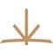 Ekena Millwork Alberta Smooth Timber Gable Bracket, Western Red Cedar, 96"W x 64"H x 1 1/2"D x 5 1/2"F, 16/12 Pitch GBW096X64X0206ALB00SWR - alternate 1